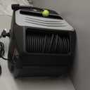 Pressure Washer 5500 PSI 3.6 GPM Electric Wall Mounted Power Washer with 66ft Retractable Pressure Hose, 5 Nozzles and 1L Foam Cannon, Powerwashers for Home, Car, Hose Reel, Light Silver