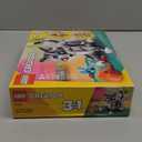 LEGO Creator 3 in 1 Playful Cat Toy - Building Toy with 3 Building Options, Cat, Dog, or Pigeon - Birthday Gift for Kids - Animal Figures for Kids, Girls and Boys, Ages 8+ - 31163