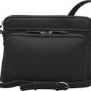 ili New York Genuine Leather Crossbody Bags for Women - Premium RFID Blocking Shoulder Bag Organizer with Adjustable Strap (One Size, Black)