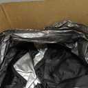 Outdoor Dog Kennel Cover for 10'Dx10'Wx7'H with Grids and Transparent Window, 600D Full Coverage & Silver-Coated Interior Waterproof Dog Crate Cover for Large Dog Cage Outdoor (Cover Only)