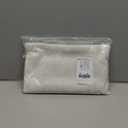 NICETOWN Cafe Curtains 30 inch Length, Rod Pocket & Back Tab Natural Linen Blend Privacy with Light Filtering Short Window Treatments for Kids Room, W29 x L30, 2 Panels