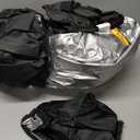 NEVERLAND Sedan Car Cover Waterproof Heavy Duty All Weather Protection Snow Anti-UV Windproof Outdoor Full Car Cover Fit for Automobiles BMW/Mercedes-Benz/Hondafor Car Size:183''L x 70''W x 59''H