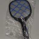 YISSVIC Electric Fly Swatter Bug Zapper Racket 4000V Rechargeable Mosquito Killer with LED Light for Indoor Home Office Backyard Patio Camping (Black Blue)