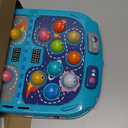 Whack Game Mole for Toddlers, Toys for 3-12 Year Old Boys and Girls, Pounding Game for Kids,Gifts for 3 4 5 6+ Year Old Boys, Interactive Educational Toy with Sound and Light,PK Mode with 2 Hammers (Blue)