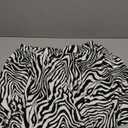 Women's Mini Flare Skater Skirt - High Waisted Summer Y2K Pleated Ruffle Flowy Athletic Skirts Size L Zebra