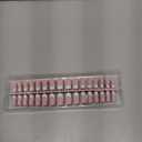 French Gel Nail Tips - Jofay Fashion French Tip Press on Nails, 10-Piece Set 320Pcs Pink long Square Nail Tips, No Need to File 3 in 1 Acrylic Fake Nails for Nail Art DIY & Nail Extension, 16 Sizes