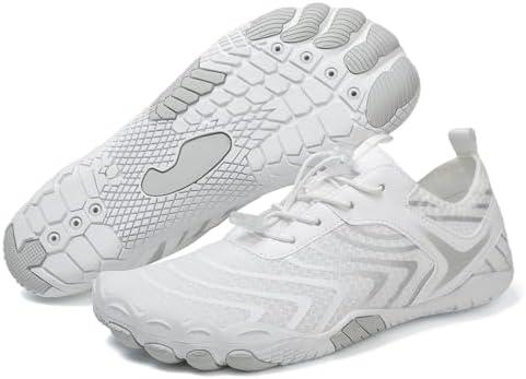 Hike Barefoot Water Shoes for Women Men, Barefoot Shoes with Wide Toe Box, Non-Slip & Quick Dry Breathable Aqua Socks for Beach Pool Aqua Swim Surf Hiking Walking Shoes, Size 40
