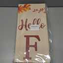 Fall Outdoor Decor Fall Porch Decor Wooden Decorations for Home Autumn Pumpkins Outside Thanksgiving Welcome Sign for Front Door 46.8 Inch