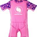 SWIMLINE Buoyant Zip-Up Swim Trainer Vest – Floating Life Jacket Suit for Toddlers and Young Children Ages 1–3, Small 20–30 lbs, Girls, Pink