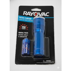 Rovmltv321b Tactical Handheld Flashlight, Aaa Battery, Alkaline Battery, 300 Lumens, 180 M Beam Distance