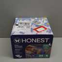 Clean Conscious Overnight Diapers | Up to 12 Hours of Protection | Hypoallergenic + Fragrance Free | Cozy Cloud + Star Signs | Size 6, 34 Count Club Box