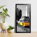 LaVie Home 16x32 Picture Frame Black, Panoramic Picture Frame for Wall Decoration, Classic Black Minimalist Style Suitable for Decorating Houses, Offices, Hotels1 Pack
