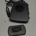 Car Heater,12V 200W Portable Car Heater For Vehicle Portable Car Windshield Defogger and Defroster Plug into Cigarette Lighter for Car RV SUV (Black)