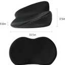 Livtribe Car Seat Cushion - Memory Foam Car Seat Pad - Sciatica & Lower Back Pain Relief - Car Seat Cushions for Driving - Road Trip Essentials for Drivers(Black)