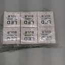 Vintage Amber Light Bulbs 25 watt Equivalent Dimmable E26 LED Bulb 2500K Warm Light, 2W LED Globe Edison Decorative Light Bulb, 6 Pack