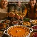 102in Deep Ceramic Pie Pan with Handles for Pie Quiche Tart Baking. Easy to grip, Lead-Free. Casserole Lasagna Dish for Thanksgiving Christmas Wedding Gift. Microwave, Dishwasher, Oven Safe