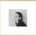 Golden State Art - 8x8 Aluminum Picture Frame - with Mat for 4x4 Photo or Without Mat for 8 x 8 Photo - Real Glass Cover - Simple and Elegant Decor for Wall Mounting - 1 Pack - Gold
