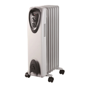 H E Industrial Ltd 3-Settings Heat Electric Oil Filled Portable Heater 1500W