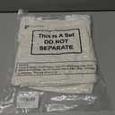 Tufted Snowflake Throw Pillow Covers Set of 2, 18x18 Inch Cream Neutral Winter Cushion Covers with Pom Poms, Cozy Rustic Modern Christmas Farmhouse Sofa Couch Bed Decor