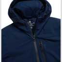 Spyder Mens Windbreaker Jacket - Lightweight Insulated Water-Resistant Active Zip Up Hooded Windbreaker Jackets for Men, Medium