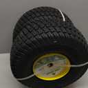 MARASTAR 21425 15x6.00-6 Tire and Wheel Assembly, Replacement Riding Lawn Mower Front Tires Compatible with 100 and 300 Series John Deere Riding Mowers, 2 pack