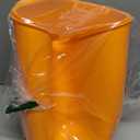 2-Pack 5 Gallon Silicone Bucket Liner – Reusable Rubber Bucket Saver for Thinset, Mortar, Grout, Concrete & Paint Mixing with Graduated Measurements, Fits Standard 5-Gal Buckets (Orange)