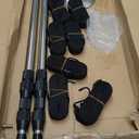 Boat Cover Support Poles 2 Pack, Stainless Steel Pontoon Boat Cover Support Poles System Adjustable 30.7"-71", Heavy-Duty 3.75 lb Metal Base Boat Tarp Accessories for V Hull, Jon, Bimini Tops