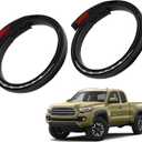 2Pcs Roof Molding Drip Weatherstrips ,Car Roof Molding Trim Sealing Strip Kit Fit for Toyota Tacoma Double CAB 2005-2015#75551-04062 75551-04061 75551-04060 75552-04062 75551-04063(Left & Right Side)