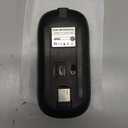 TECKNET Bluetooth Wireless Mouse for Laptop, Rechargeable Silent Computer Mouse (Bluetooth 5.2/3.0 & 2.4G), Ultra-Thin, 6-Level Adjustable 4800 DPI Bluetooth Mouse for Mac OS, iPad, Windows, Android (black)