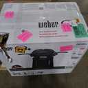 Weber Q 2800N+ Liquid Propane Grill with Stand, Charcoal Grey  Wide 250700F Temp Range with Plus Burner for Searing, LowTemp Roasting & High-Dome Lid