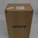 iSPECLE Freezer Organizer Bins - 4 Pack Medium Upright Baskets for 14 to 15.5 cu.ft Stand Up Freezer, Easily Sort and Get Food, Air Circulation Stops Food Sliding Out, White