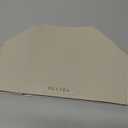 OLETHA Aesthetic Rectangle Tissue Box Cover, Medium Flat Box Tissues Holder Rectangular, Light Taupe (Fits Medium Flat Box (110-160 Sheets))