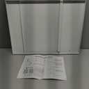 Hide Breaker Box Cover for Decorative Painting, Art Electrical Panel Cover with Adhesive Track, White Meter Electric Box Covers for Distribution Boxs(16"x17"/ 16"x31")