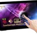 7 inch Touchscreen Mini Monitor 1024 X 600 Small Monitor HDMI Portable Monitor IPS LCD Display for Laptop Xbox PS3 Rasp Pi