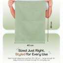 Mint Green Dish Towels, 5 Pack, 100% Cotton, Reusable, Super Absorbent and Quick Dry, Diamond Weave Kitchen Towel Set, Durable Wash Cloths for Kitchen Use, Cleaning & Drying Dishes