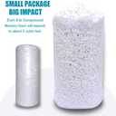 BOXIN Bean Bag Filler,20 LBS Shredded Memory Foam Filling for Bean Bag Refill Pillow Dog Bed Chairs Ottoman Couch Cushion Stuffed Animals Arts Crafts (White)