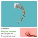 TOSSWARE POP 12oz Vino Jr Set of 12, Premium Quality, Recyclable, Unbreakable & Crystal Clear Plastic, Cocktail, 12 Count (Pack of 1), Whiskey Glasses