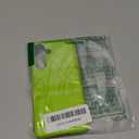 Nvollnoe for Samsung Galaxy S25 Case with Card Holder Dual Layer Heavy Duty Protective Case Hidden Card Slot Slim Wallet Cover for Samsung S25 6.2''(Fluorescent Green)