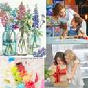 2 x CSZPPQAF Wildflowers Paint by Numbers Kit for Adults Beginner, Flower Paint by Number Kits on Canvas, DIY Easy Acrylic Watercolor Floral Oil Painting by Numbers for Home Wall Decor 16X20inch