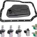 SecosAutoparts 4F27E Transmission Shift Solenoid & Filter Kit, Fit for Mazda Protege 3 5 6 1999-2010, Compatible with Ford Focus Transit Connect 2000-2013, Replace# XS4Z7A098AB FN01-21-500 4F27E