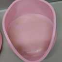 UXCELL 2-Piece Round Silicone Cake Molds, 6-Inch Nonstick & Quick Release for Layer, Smash & Cheese Cakes - Pink
