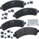 Bendix Priority1 CFC726 Ceramic Front Brake Pads for Chevrolet Blazer 2005-1997, S10 2004-1998, GMC Jimmy 2005-1997, Sonoma 2004-1998, Isuzu Hombre 1999-1998, Oldsmobile Bravada 2001-1997