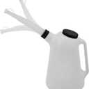 Oil Dispenser, 8 Quart, Translucent, Bottle with Spout Cap, Automotive Oil Container