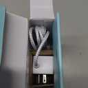 Philips Grounded Plug with Braided Cord, 6 Ft Long Power Cable, ON/Off Switch, for Tabletop or Wall Mount, Perfect for Lamps/Seasonal Lights, 3 Prong,Slip Resistant Base,SPS1611WA/37,White