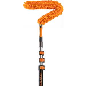 Ceiling Fan Blade Duster Cleaner with 4-14 ft Extension Pole (20ft Reach) // Flexible Fan Cleaner for Ceiling Fans // Microfiber Ceiling Fan Brush Cleaner with Pole // Best Ceiling Fan Cleaning Tool, 12 feet