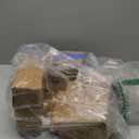 Front Door Lock Set Exterior Door Lock Set with Deadbolt, Single Cylinder Deadbolt Lock and Door Knob Set, Keyed Alike,Matte Black Door Knob and Deadbolt Set,(4 Pack Set)