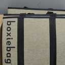 Natural - Oxford 3 Pack. Collapsible Insulated Reusable Bag Box