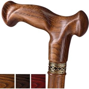 Asterom Walking Cane for Men & Women - Handmade, Ergonomic, Wooden Canes - Cool Walking Sticks for Seniors, FSA/HSA Eligible (36 Inch, #2 Caramel)