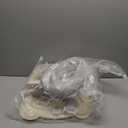 TPN Collapsible Baby Bathtub, Baby Bath Tub with Soft Cushion & Real-Time Thermometer, Baby Bathtub Infant to Toddler Tub (0-36 Months), Portable Newborn Travel Bath tub (Beige)