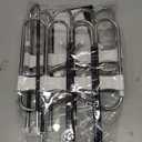 Kalimdor Pants Hangers 2 Pack Space Saving Metal Closet Organizer,Clothes Pants Hangers,Anti-Slip Design,Closet Organizers and Storage for Pants Jeans Skirts Scarf Legging